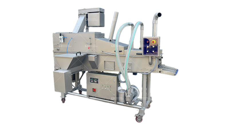 Tunnel type powder feeder