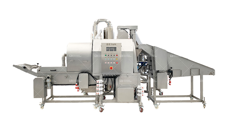 Roller powder machine